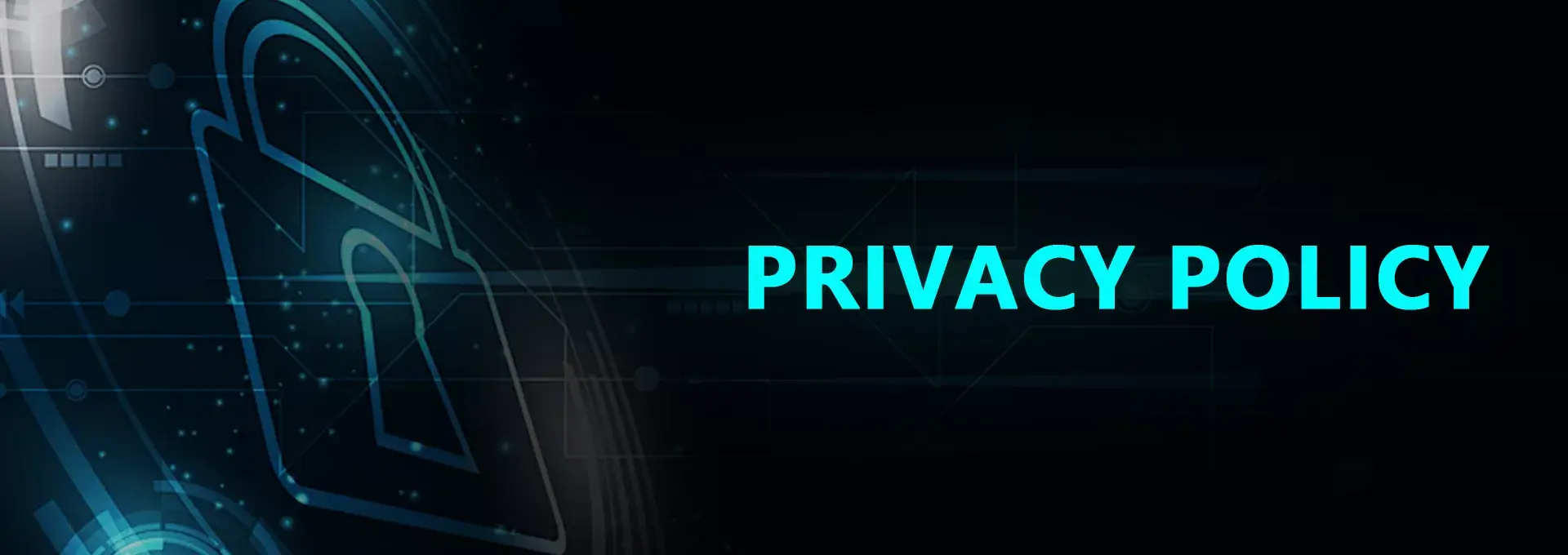 privacy policy banner