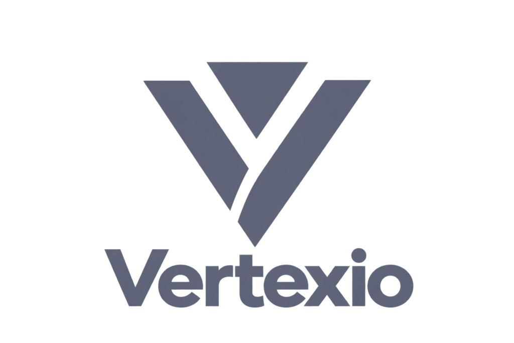 Home vertexio logo on transparent background 3
